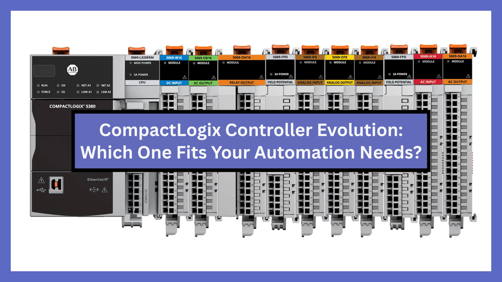 The CompactLogix series has evolved from modest, serial-based controllers to powerful, networked systems capable of handling motion and distributed control.