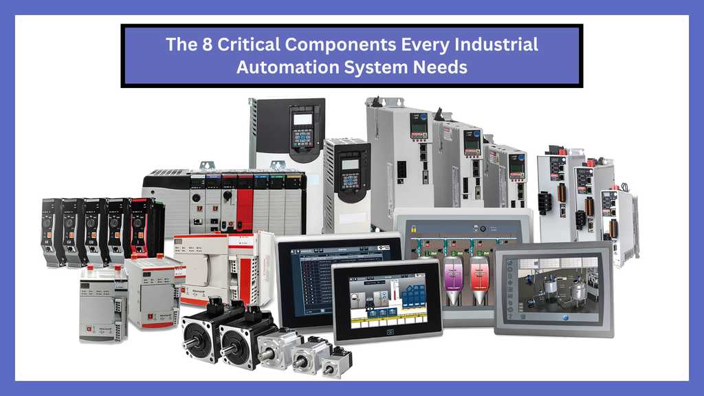 rom PLCs and VFDs to sensors and SCADA, every component plays a part in creating a more productive, responsive, and resilient operation.
