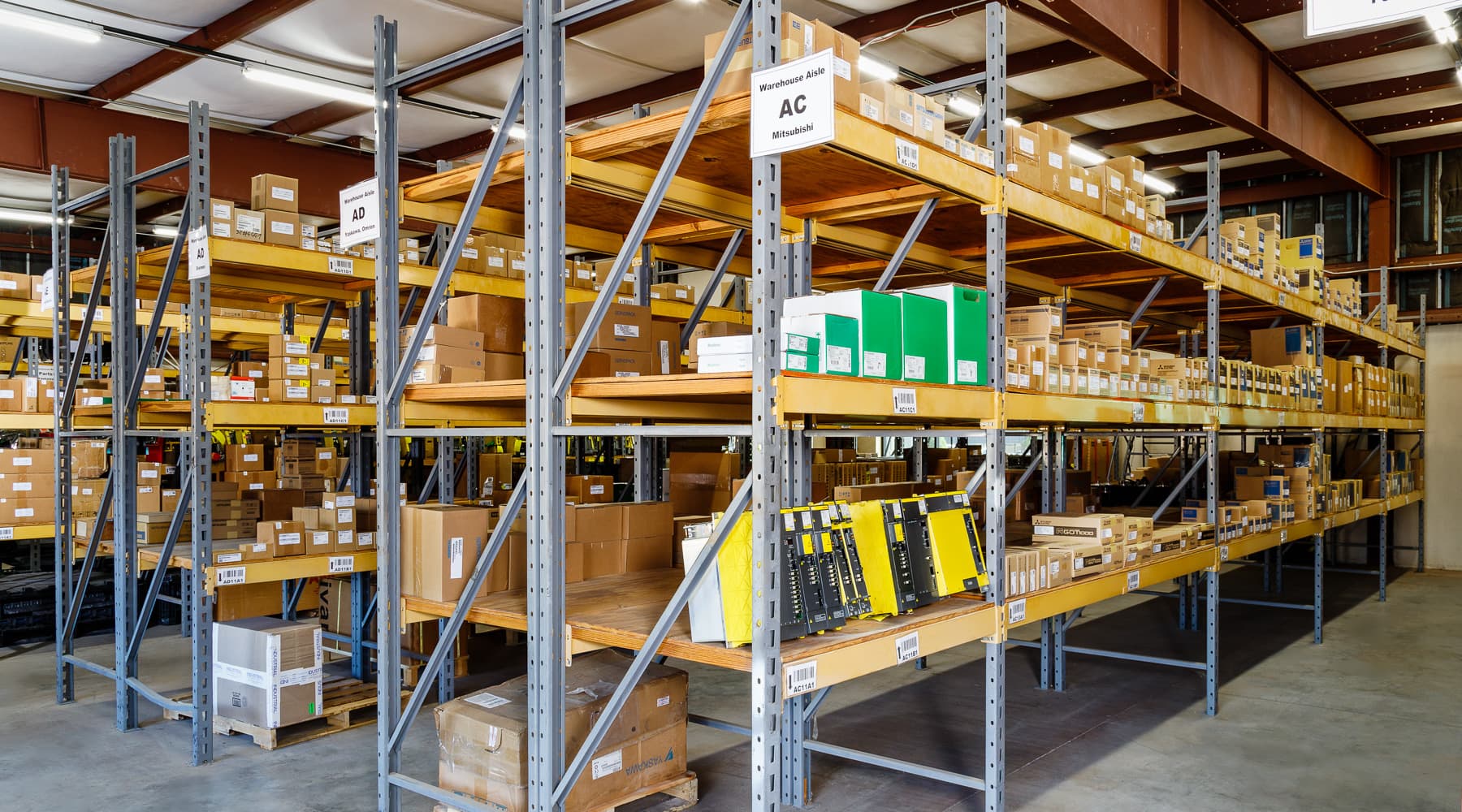 Industrial Automation Co warehouse