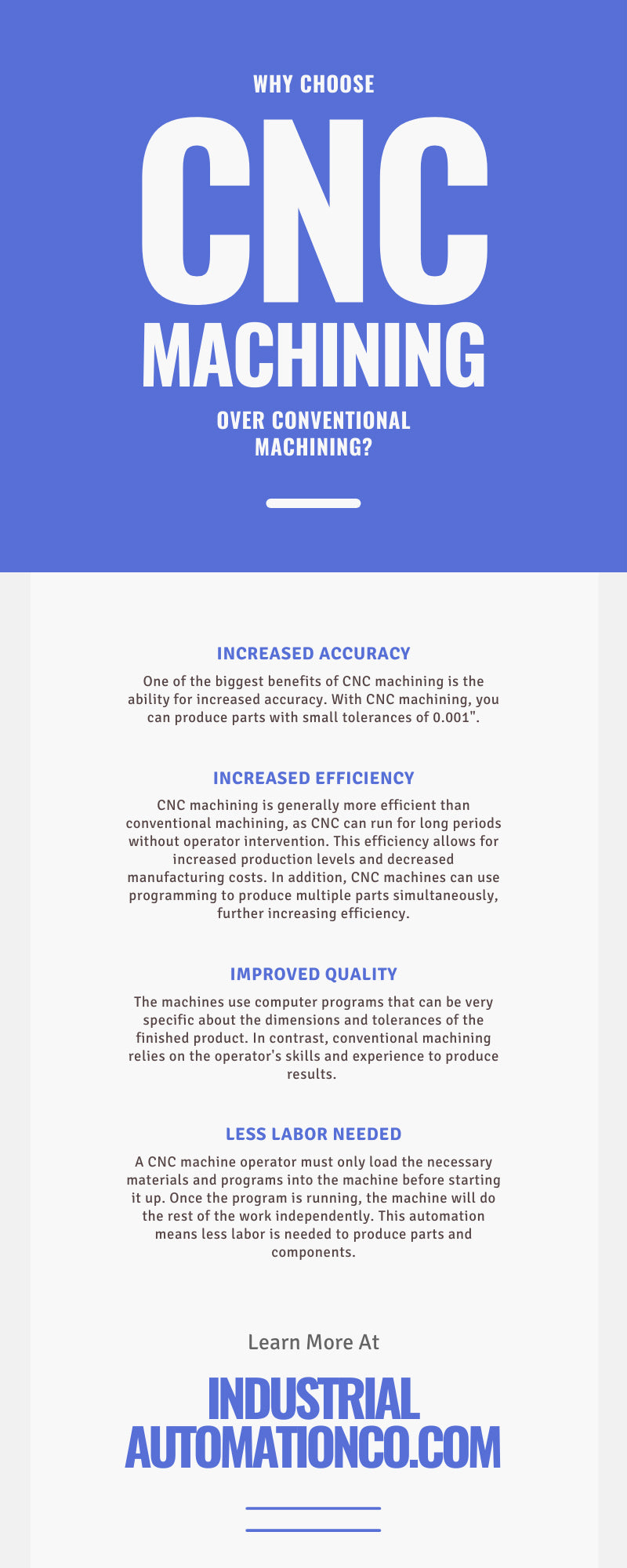 Why Choose CNC Machining Over Conventional Machining?