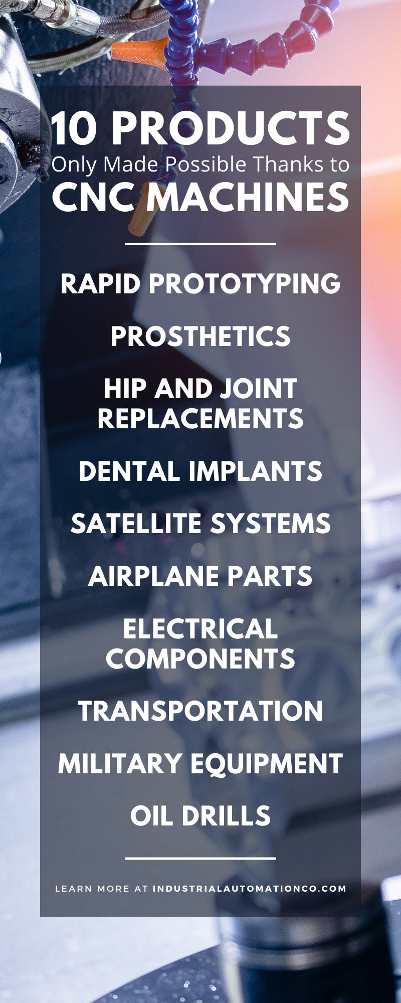 10 Products Only Made Possible Thanks to CNC Machines