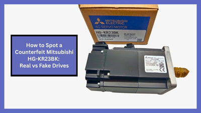 How to Spot a Counterfeit Mitsubishi HG-KR23BK: Real vs Fake Servo Motors