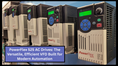 Allen-Bradley PowerFlex 525 AC Drives: The Versatile, Efficient VFD Built for Modern Automation