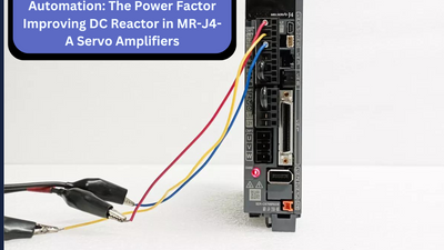 Energy Efficiency in Industrial Automation: The Power Factor Improving DC Reactor in MR-J4-A Servo Amplifiers
